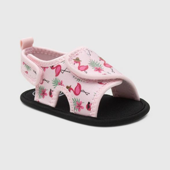 Ro+Me by Robeez Baby Girls' Flamingo Ankle Strap Sandals | Target