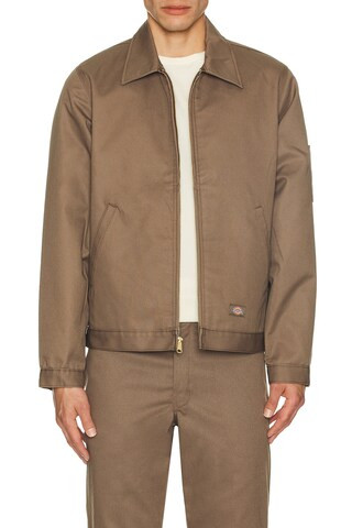 Dickies Insulated Eisenhower Jacket in Mushroom | FWRD | FWRD 