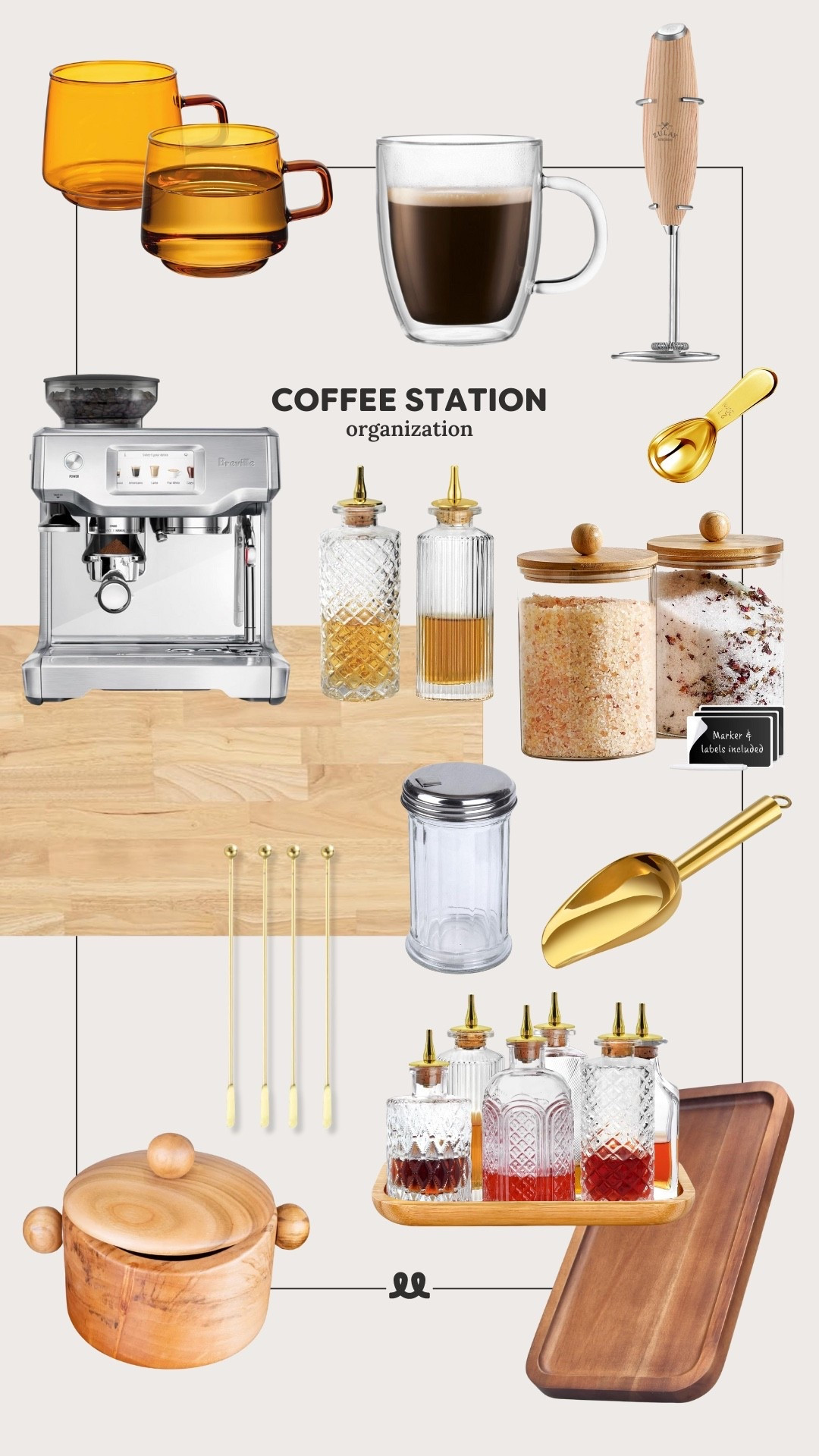 We recently reorganized our coffee station and here’s what we used!

#LTKHome