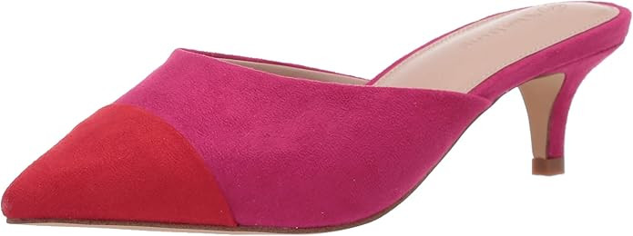 The Drop Women's Paulina Pointed Toe Two-Tone Mule | Amazon (US)
