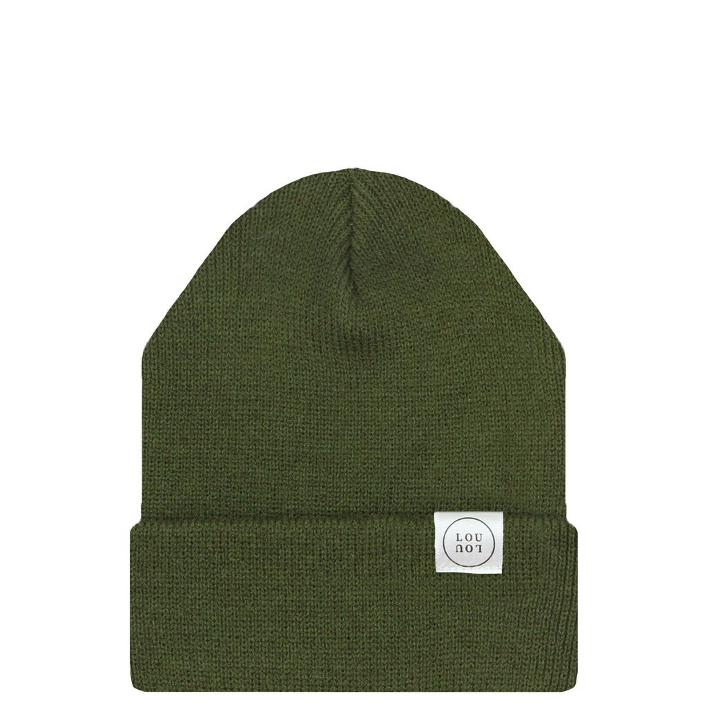 Beanie - Olive Green | Lou Lou & Company
