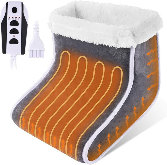 Electric Heated Foot Warmer for Men and Women,Mompet Fast Heating Technology with 6 Temperature S... | Amazon (US)
