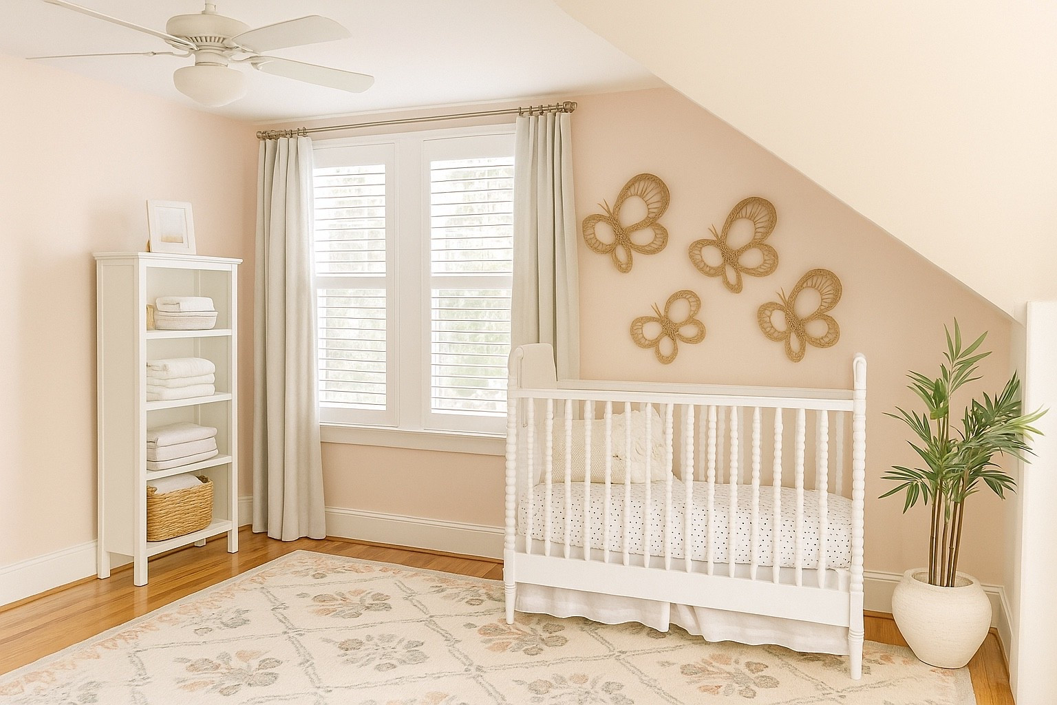 Baby girl nursery