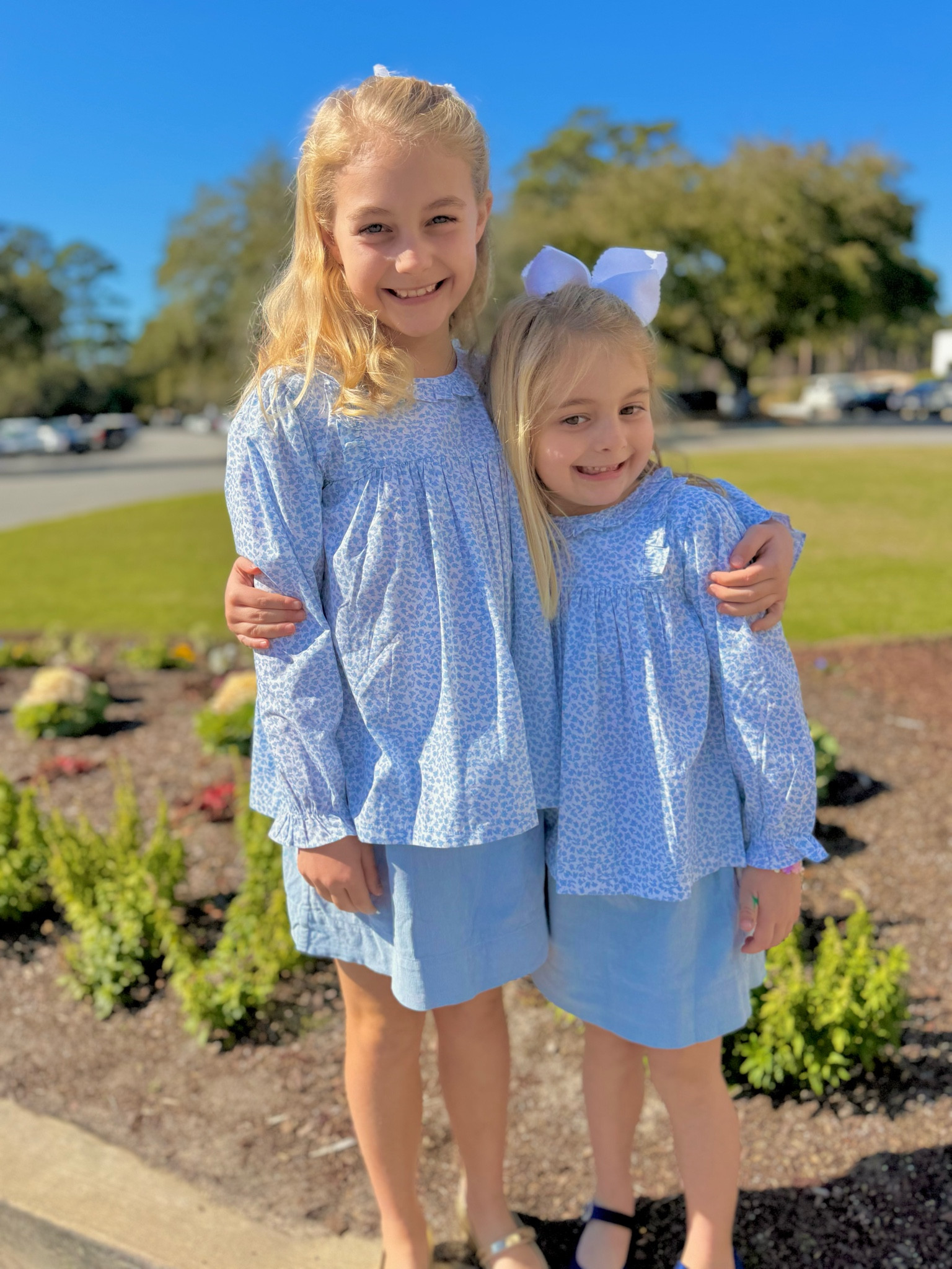 Sunday matching 💙 and check out Grace and James spring collection launching this week!

#LTKFamily #LTKKids