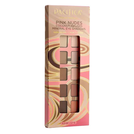 Pacifica Pink Nudes Mineral Eyeshadows 0.2 oz Eye Shadow | Walmart (US)