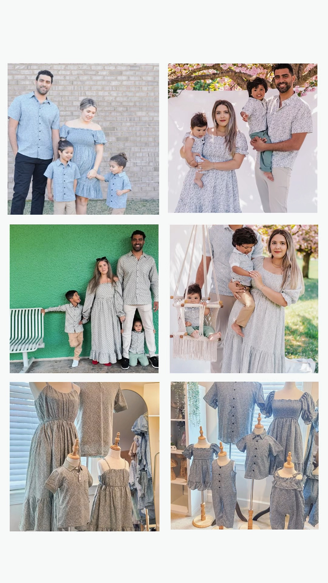 Spring outfit inspiration 🌷 These matching family outfits are beautiful options for Easter outfits, Mother’s Day photos, spring family pictures, and coordinated family looks. Several of these sets are currently 15% off, making them great finds for the season.
#MatchingFamilyOutfits #SpringFamilyPhotos #EasterFamilyOutfits #MothersDayLooks #MommyAndMeStyle #FamilyStyleInspo #SpringFashionFinds

#LTKootd #LTKSaleAlert #LTKSpringSale