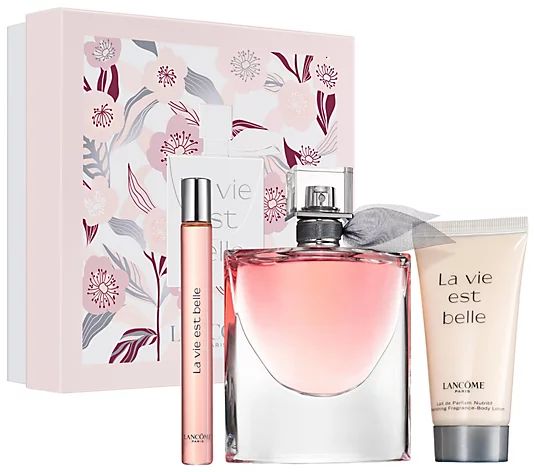 Lancome La Vie Est Belle Fragrance Set with Bod y Lotion | QVC