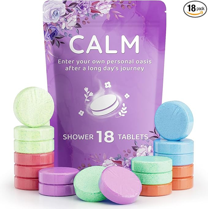 18 Pack Shower Steamers Aromatherapy - Mother’s Day, Birthday Gifts - Shower Bombs with Lavende... | Amazon (US)