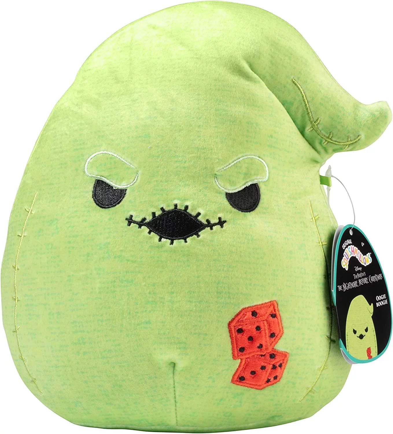 Squishmallow 8" Nightmare Before Christmas Oogie Boogie, Green - Official Kellytoy Halloween Holi... | Walmart (US)