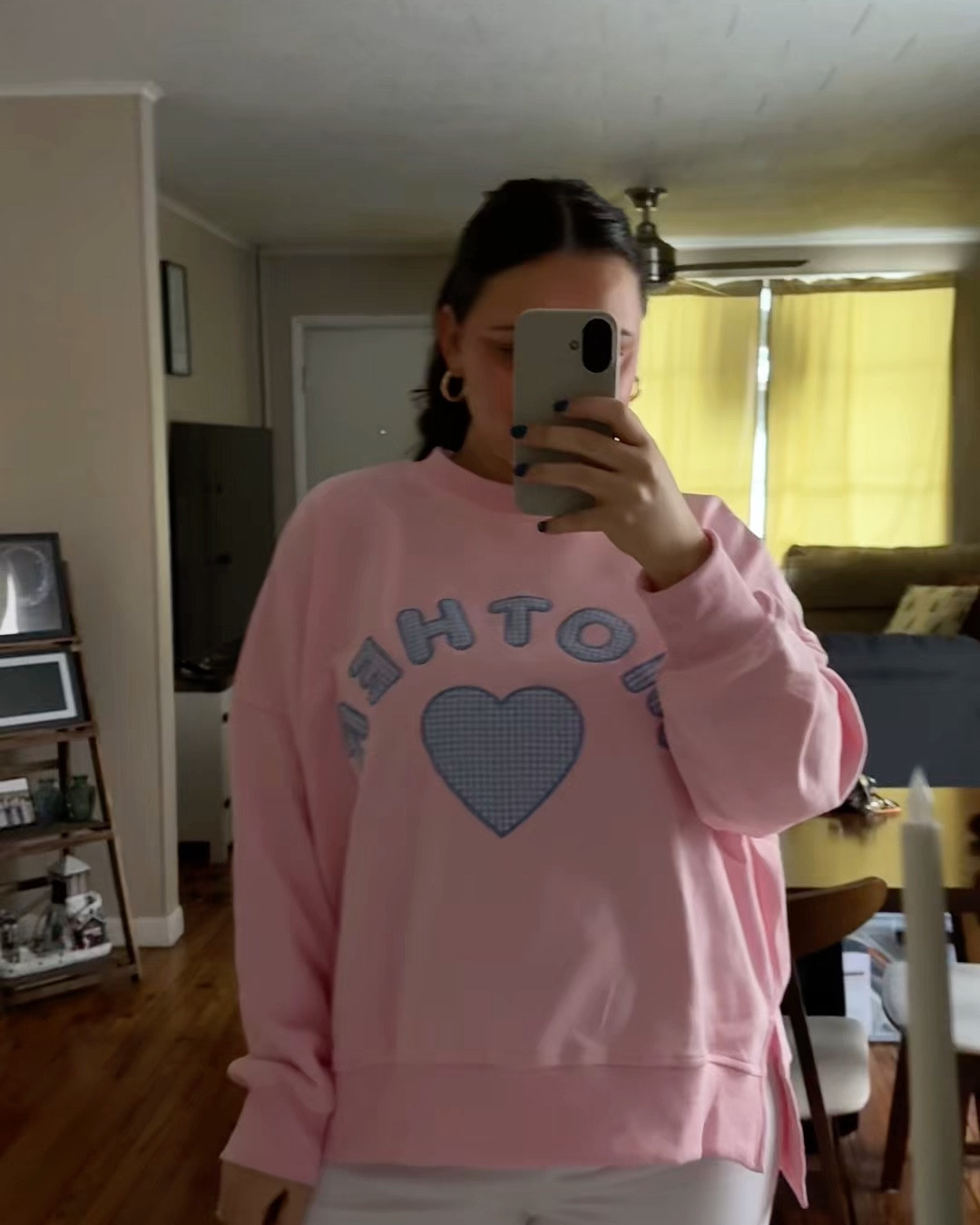 OOTD 24 weeks pregnant 💌🌸🦋✨👼🏼

Sweatshirt is from @thebeachclub 

#LTKmomlife #LTKValentine #LTKootd