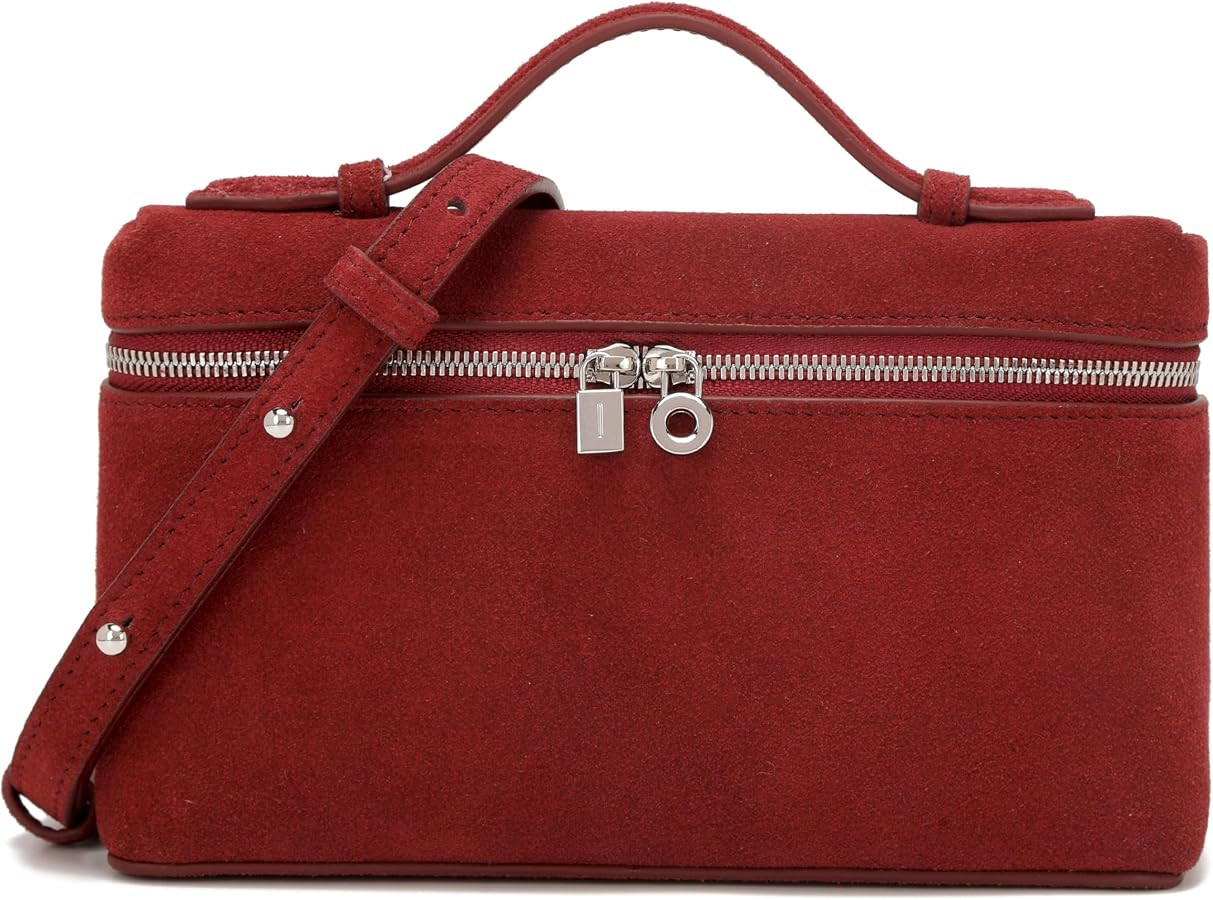 Crossbody Bag for Women Small Top-Handle Leather Pouch Purse Shoulder Handbag | Amazon (US)