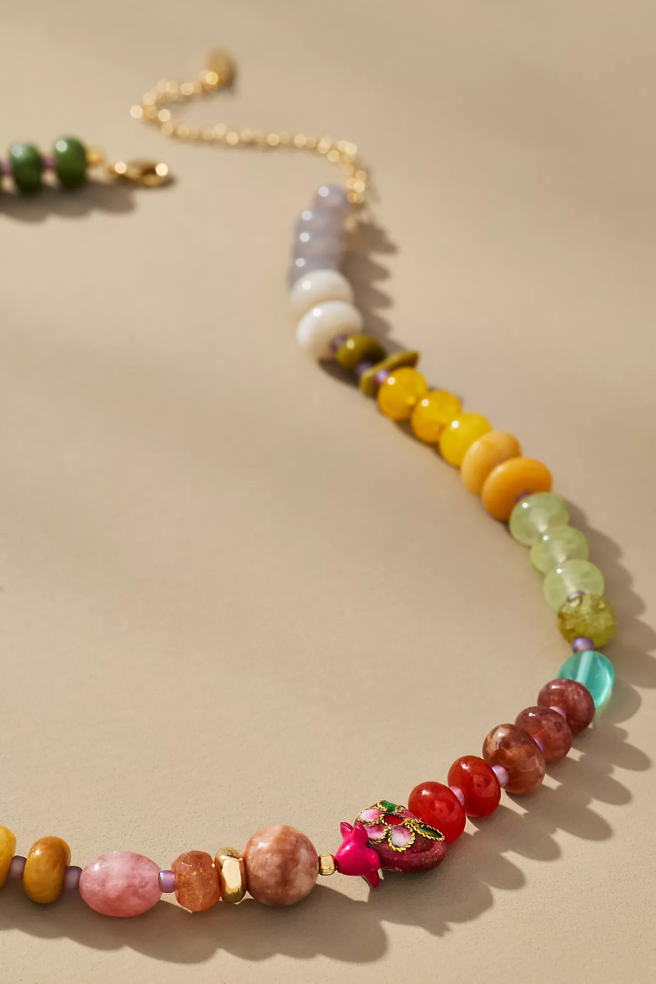 Rainbow Stone Necklace | Anthropologie (US)