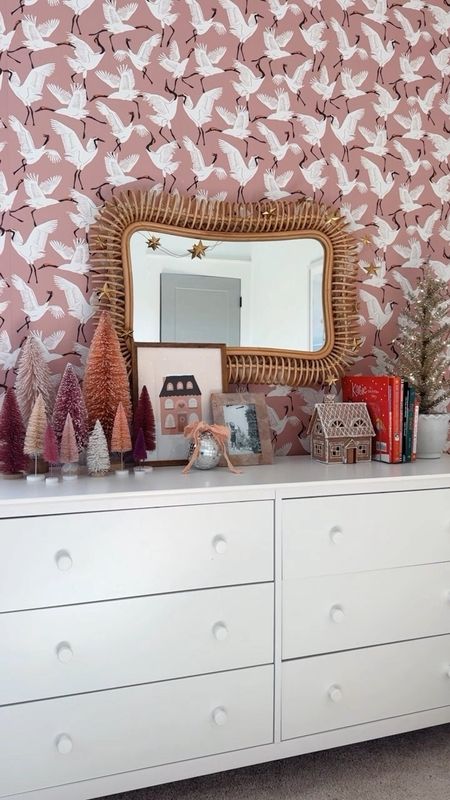 a pink Christmas 🎀 | decorated the girls room and it’s giving anthro, obsessed with their cute little room! 

all links under my @shop.ltk 
save + share for inspo ✨
#pinkchristmas #christmasdecor #pinkmas #christmasdecorations #girlsbedroom #kidsdecor #bottlebrushtrees #christmasideas 

#LTKHoliday #LTKkids #LTKhome