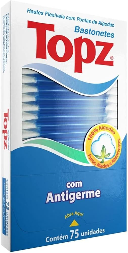 Topz, Bastonetes, 75 Unidades | Amazon (BR)