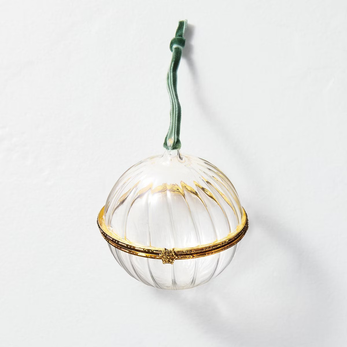 Hinged Glass Christmas Tree Ornament - Hearth & Hand™ with Magnolia | Target