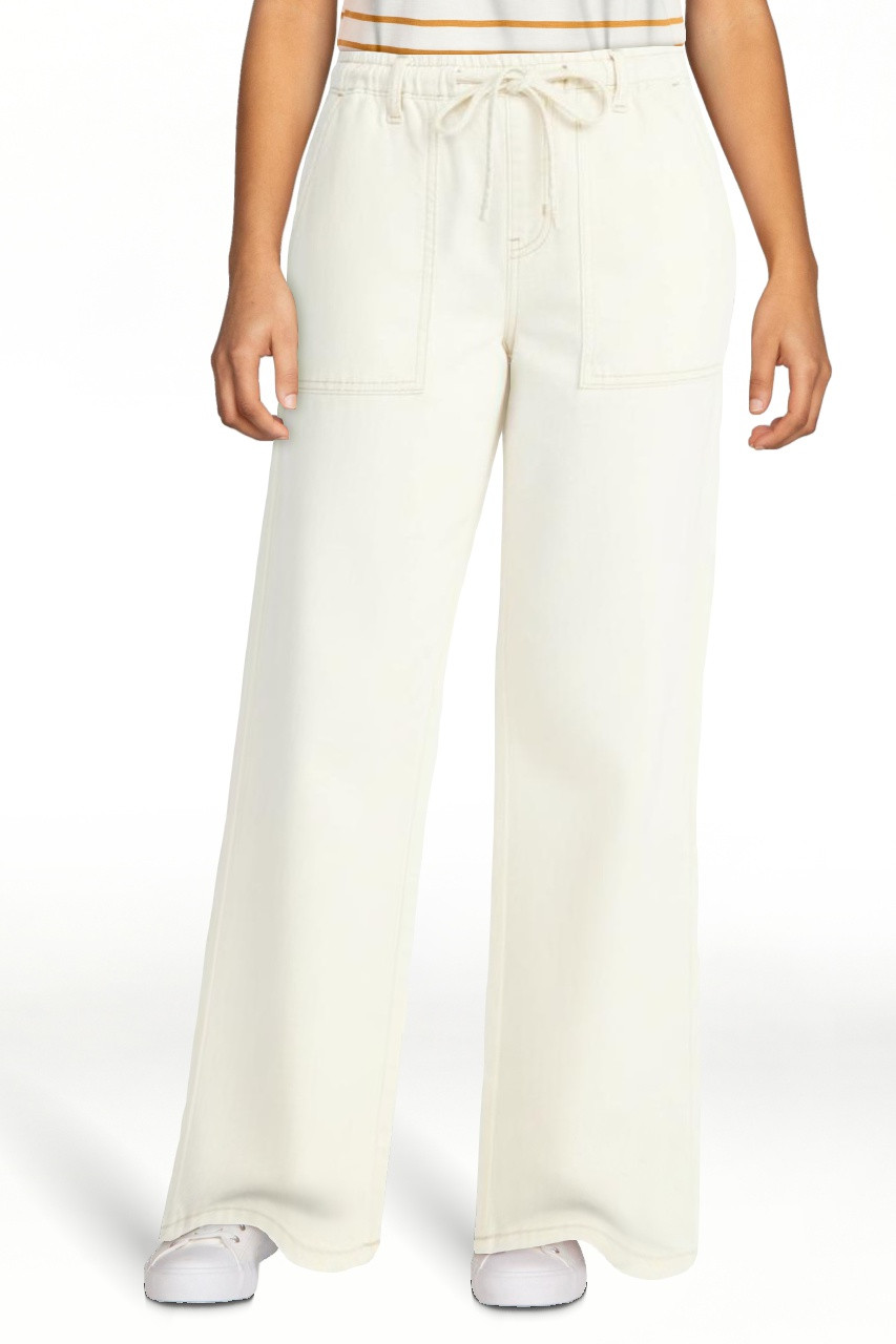 Scenario Women's Pull On Wide Leg Jeans, 30" Inseam, Sizes XS-XXXL | Walmart (US)