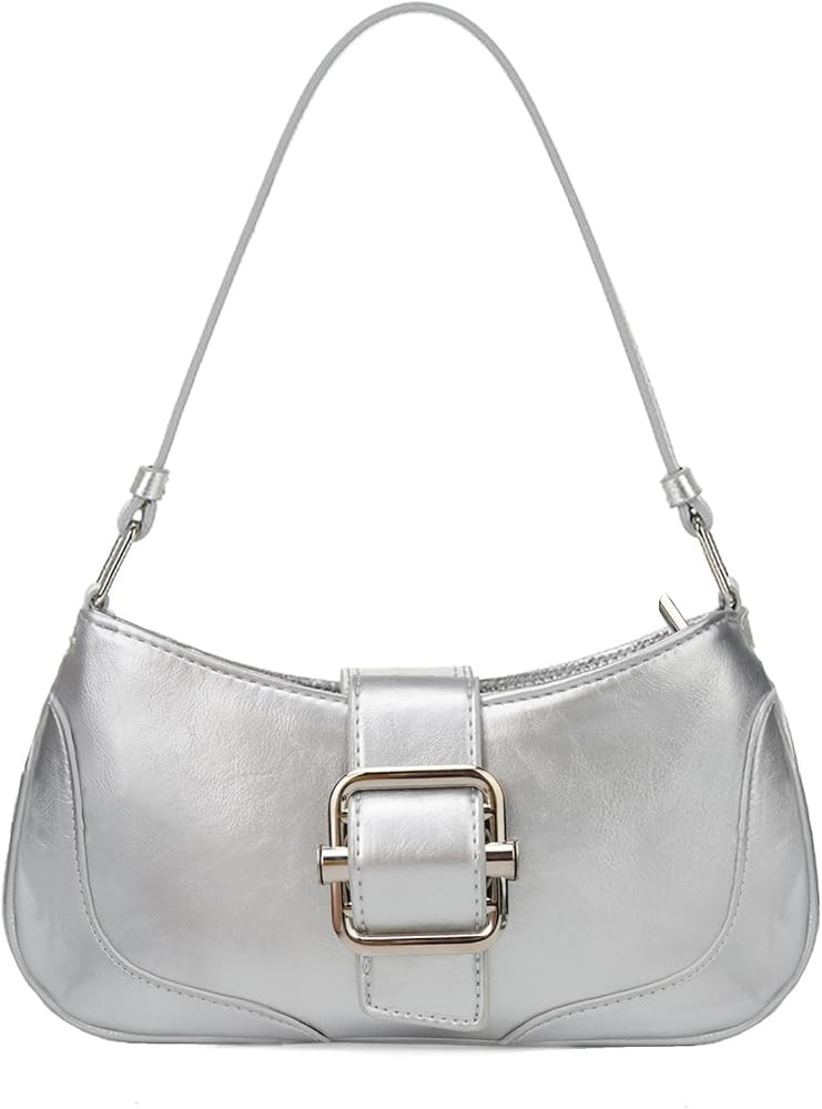 JBB Denim Bag for Women Mini Hobo Purse Leather Canvas Crossbody Small Tote Jean Shoulder Handbag... | Amazon (US)