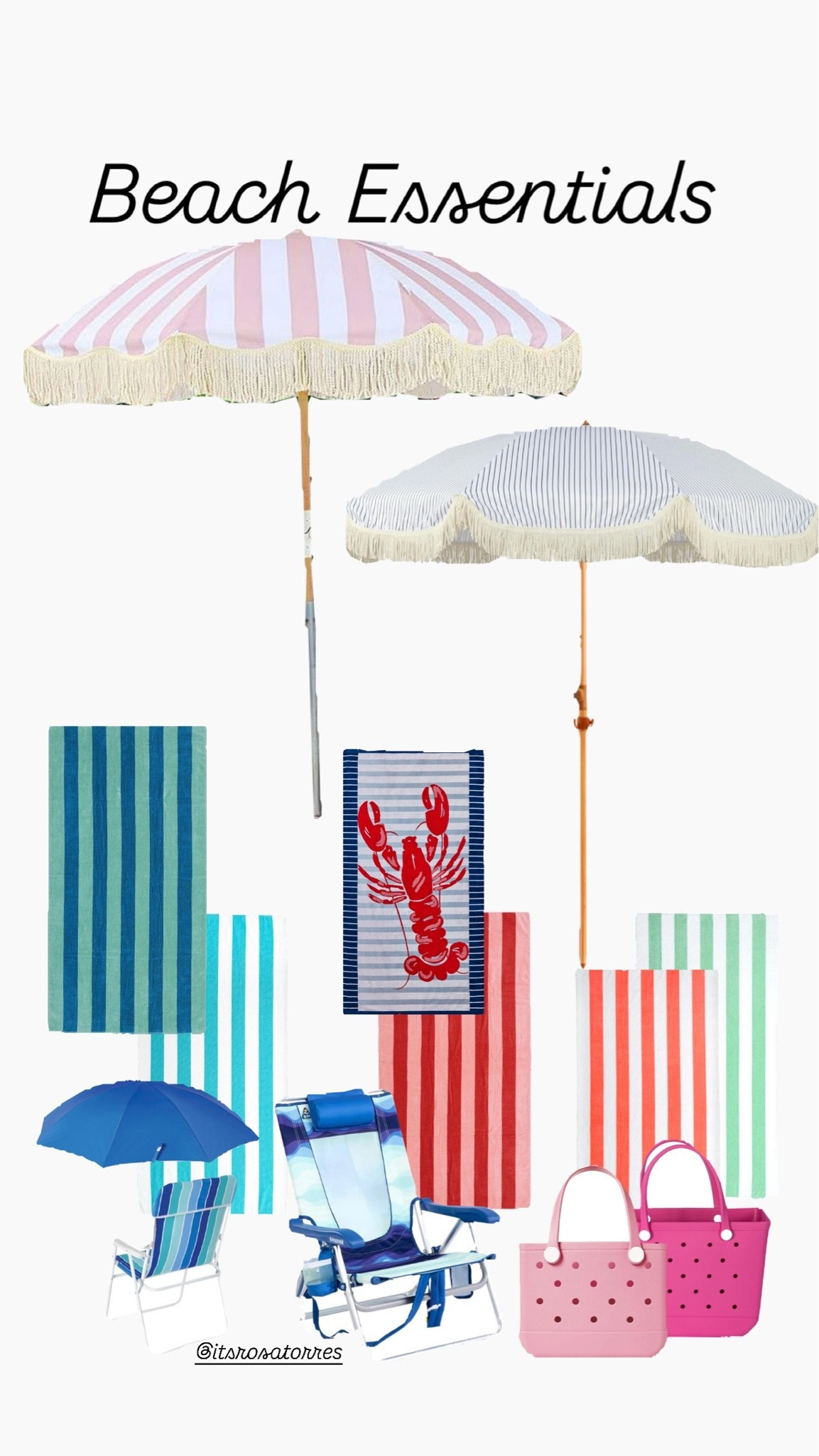 Beach essentials from beach towels to chairs and umbrellas makes a trip to the beach more pleasantly. Loving the lobster towel.

#beachessentials #beachchair #beachumbrella #beachtowels #beachtime #beach essential #walmart

#LTKSeasonal #LTKdayinmylife #LTKTravel