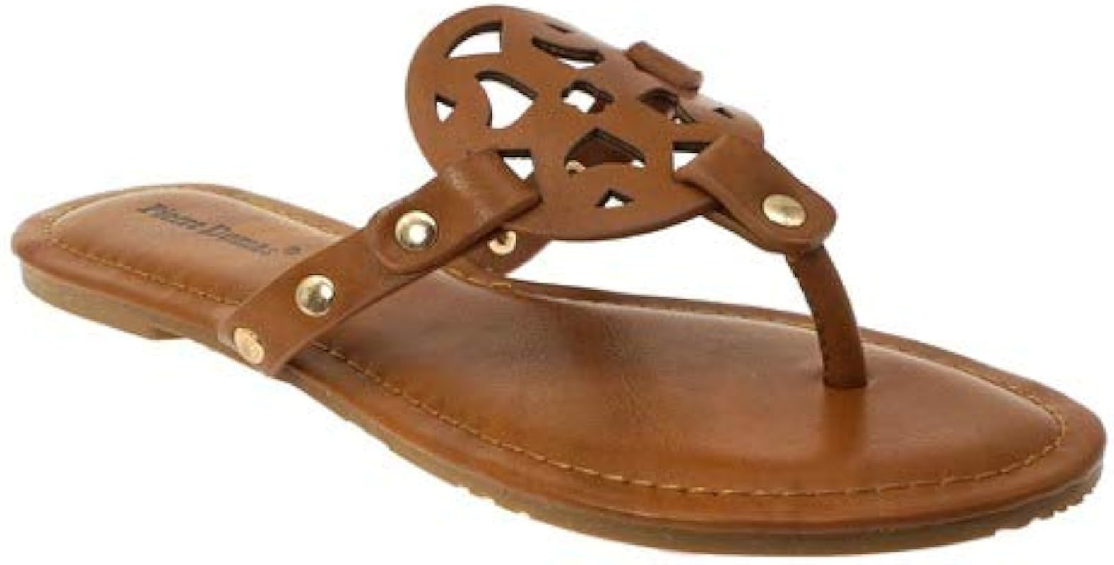 Pierre Dumas Women's Limit-20 Thong Flip Flop Sandal | Amazon (US)