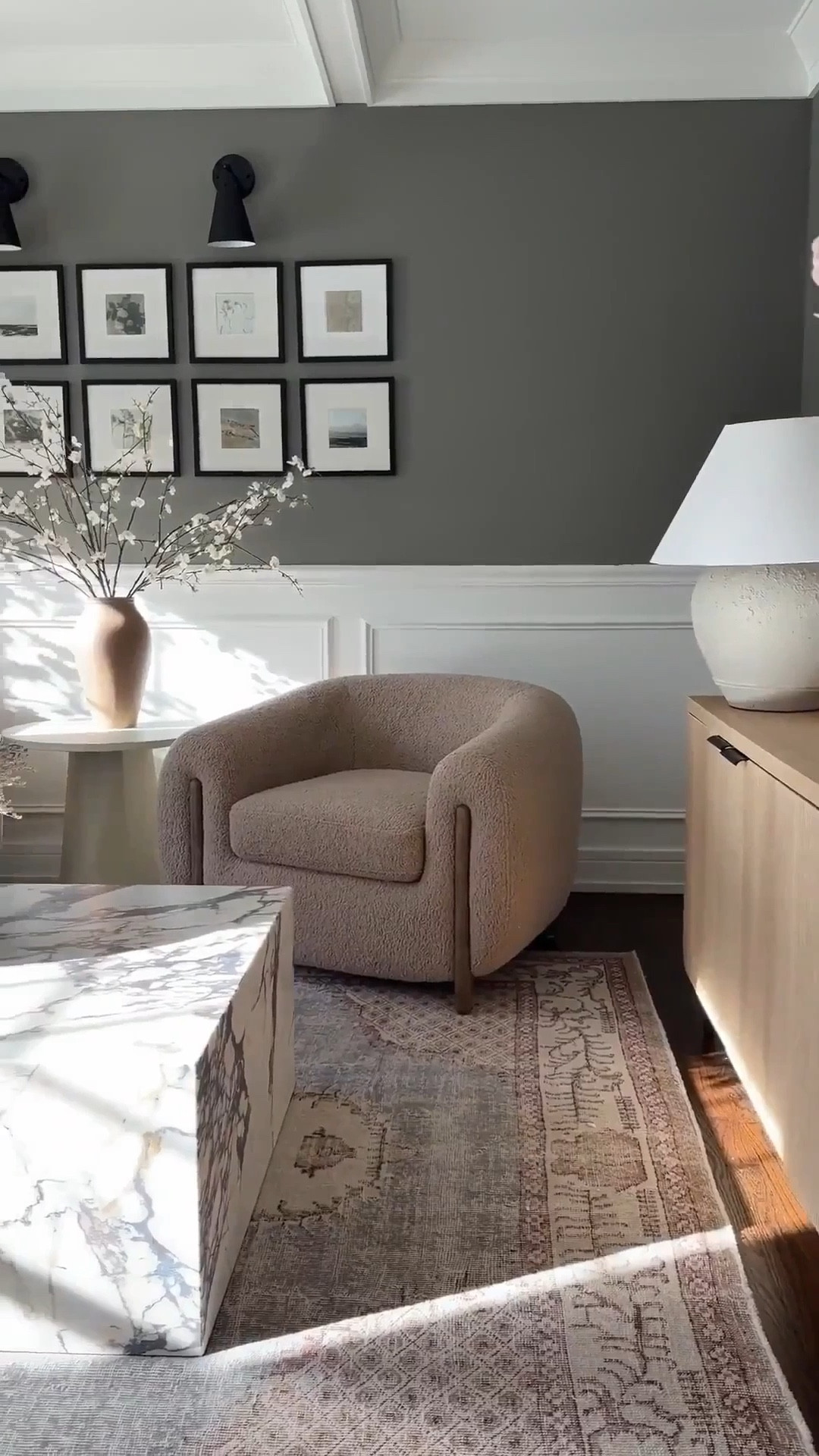 My favorite teddy barrel chairs are on sale!! Currently 28% at Wayfair for their End Of Year Clearance sale. My gorgeous concrete side table is 20% off right now too!! 

#LTKSaleAlert #LTKHome