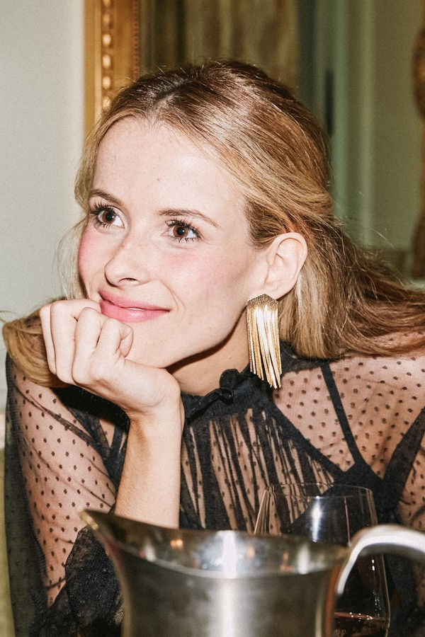 Gold Simone Earrings | Tuckernuck (US)