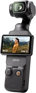 DJI Osmo Pocket 3, Vlogging Cameras with 1'' CMOS & 4K/120fps Vlog Camera, 3-Axis Stabilization, ... | Amazon (US)