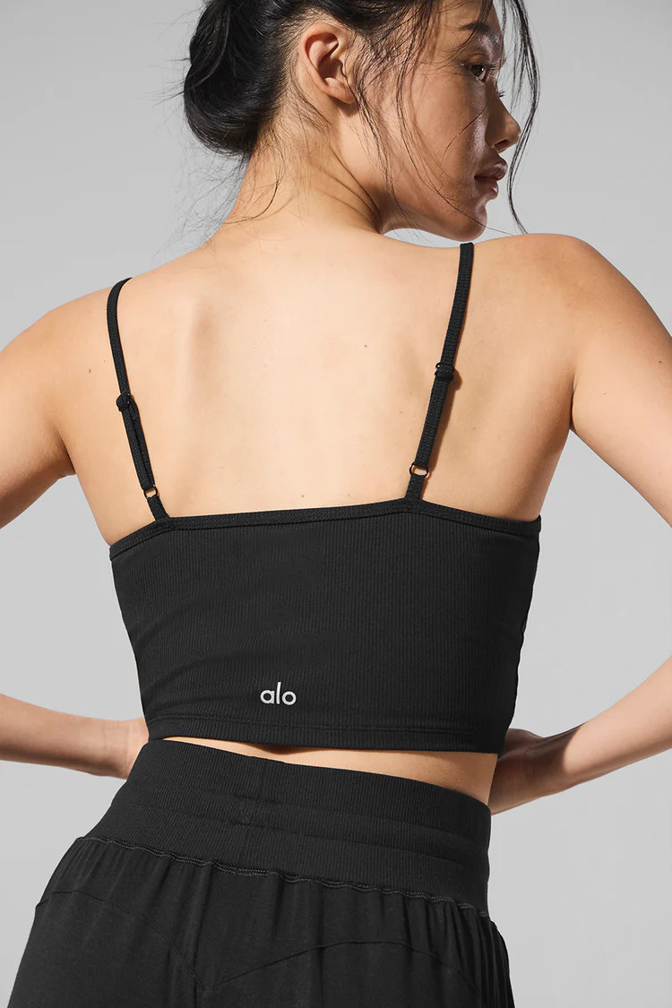 Ribbed Delicate Lounge Tank | Alo Yoga