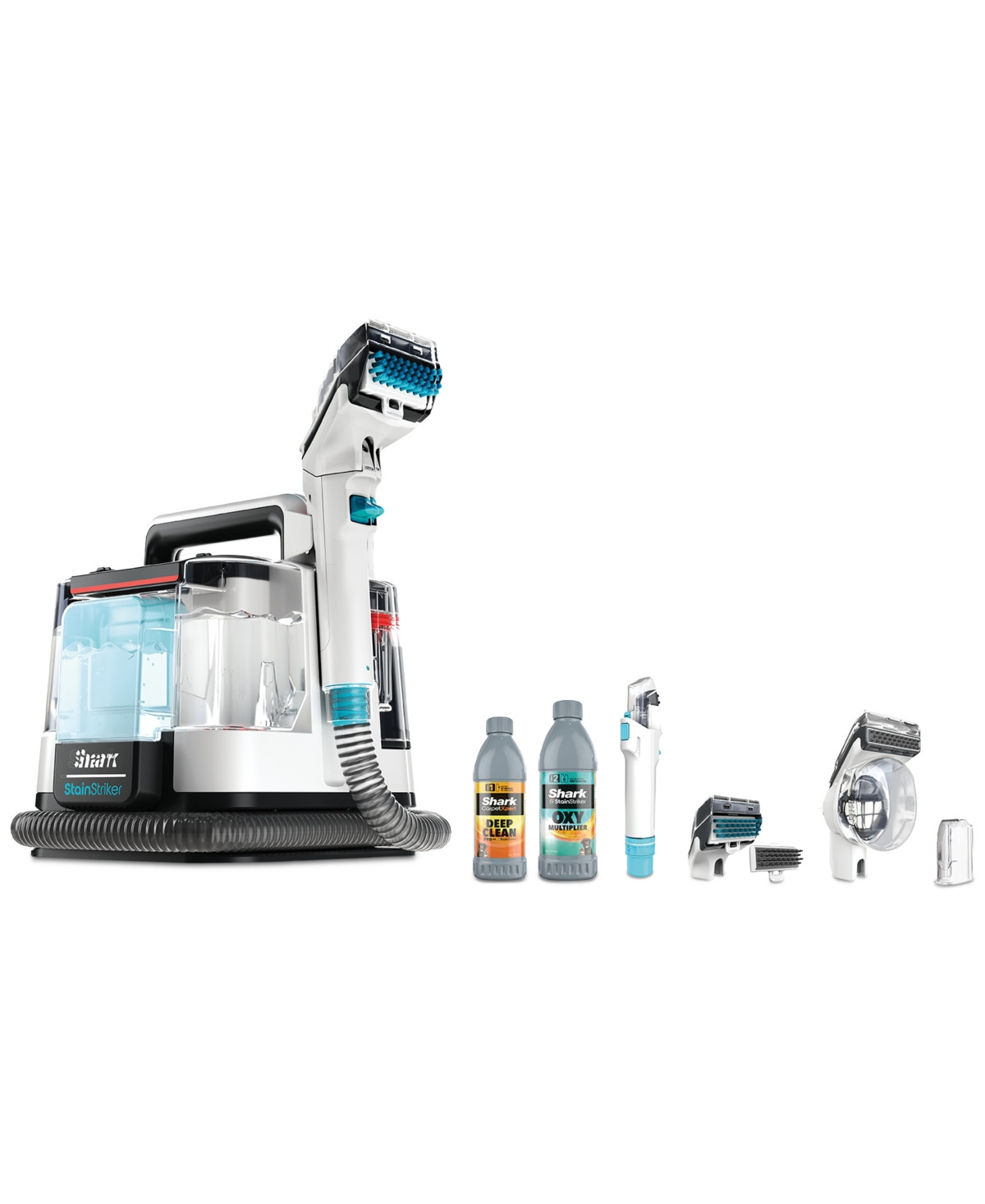 Shark PX201 StainStriker Portable Carpet & Upholstery Cleaner - White Blue | Macy's