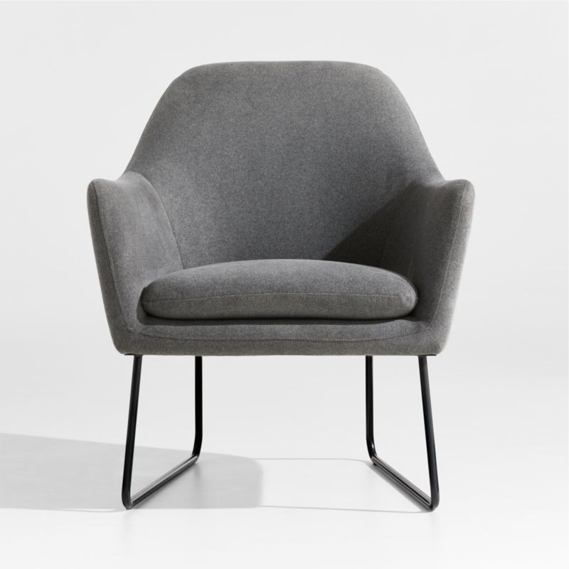 Clancy Upholstered Chair | Crate & Barrel | Crate & Barrel