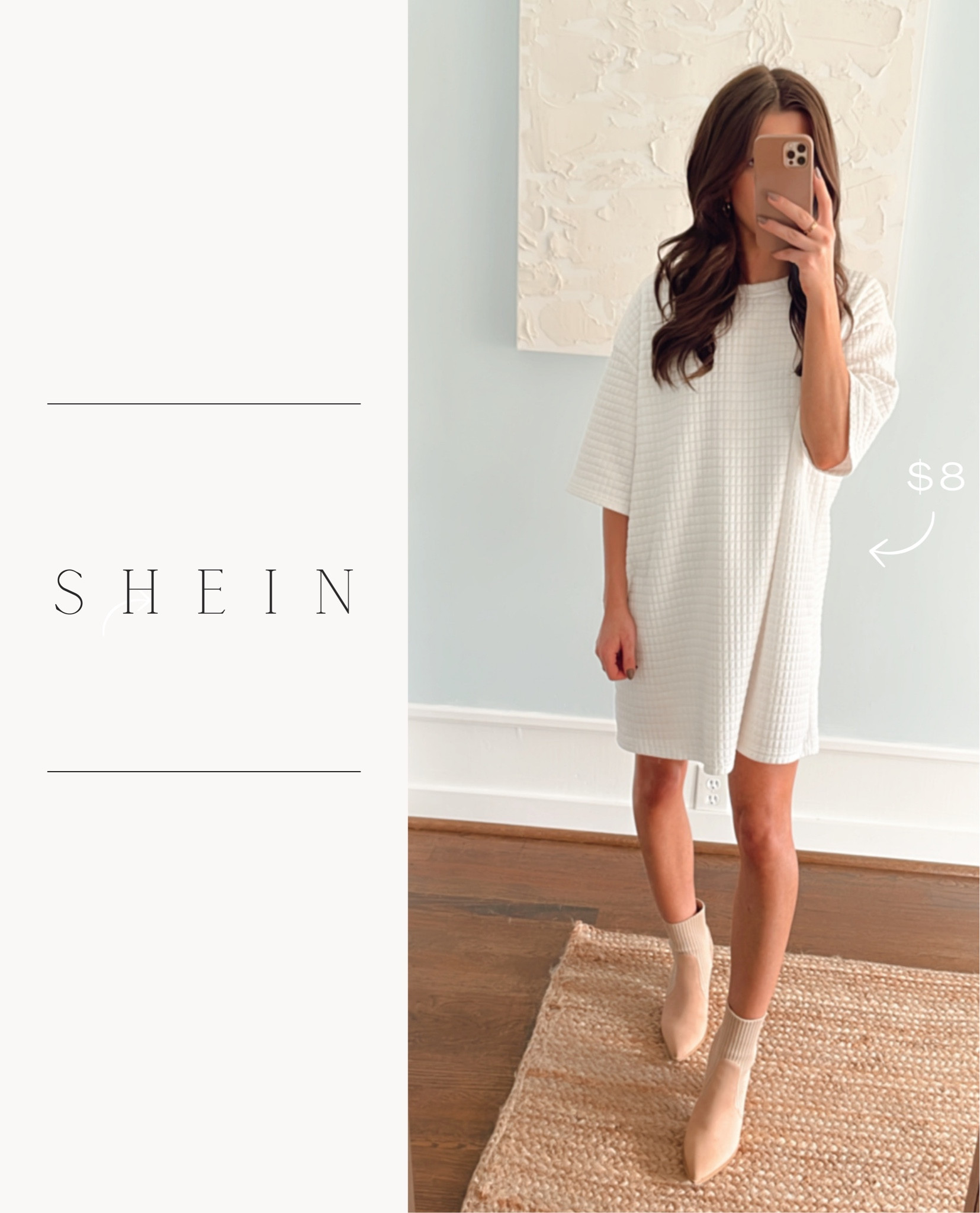 This dress is literally $8 right now!!!! 

If I had to pick one dress to keep out of my entire closet, it would be this one! Looks perfect with heels or with sneakers and a denim jacket! 

Wearing a size Small! 

#LTKfindsunder50 #LTKsalealert #LTKstyletip