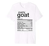 Curry Goat Nutritional Value Premium T-Shirt | Amazon (US)