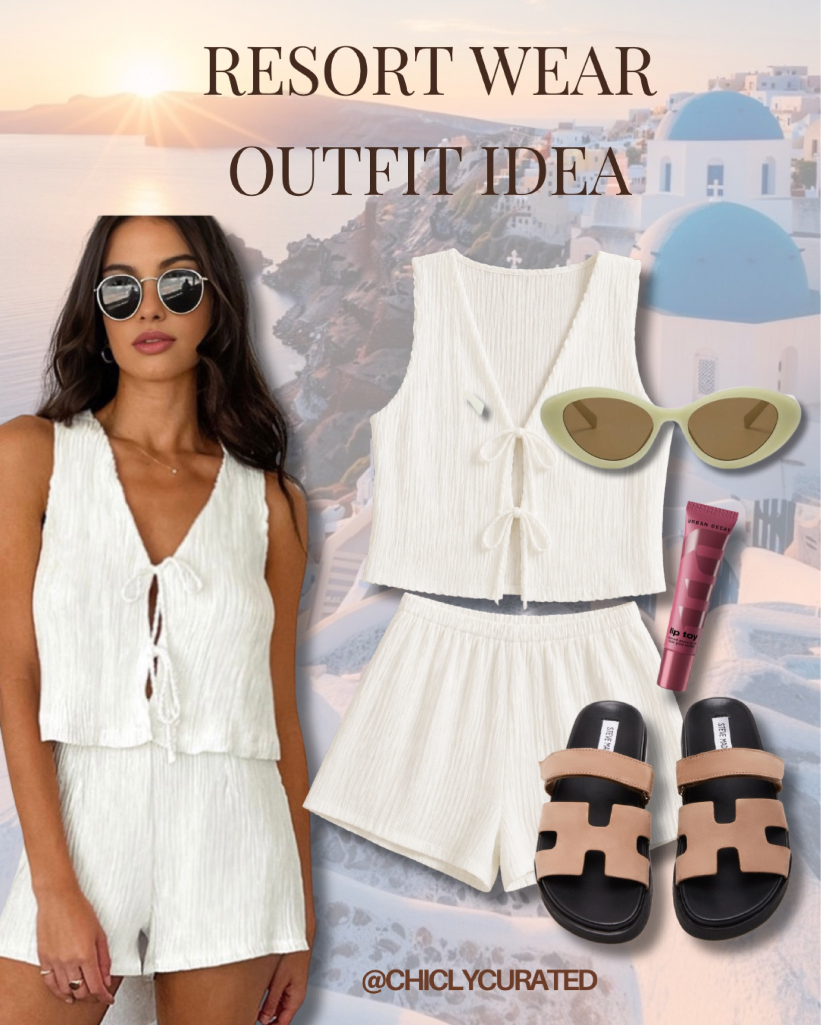 The Perfect Vacation Set (Easy & Elevated)

If you’re packing for a getaway or have any planned, start here.
A lightweight matching set is one of those pieces you’ll reach for again and again just add some tan slip on style with adjustable top strap slides and oversized sunglasses for an instant style upgrade 

Summer Outfits, vacation outfits beach, matching set outfit, neutral summer outfit, chic vacation style, minimal chic style



#LTKU #LTKSaleAlert #LTKootd