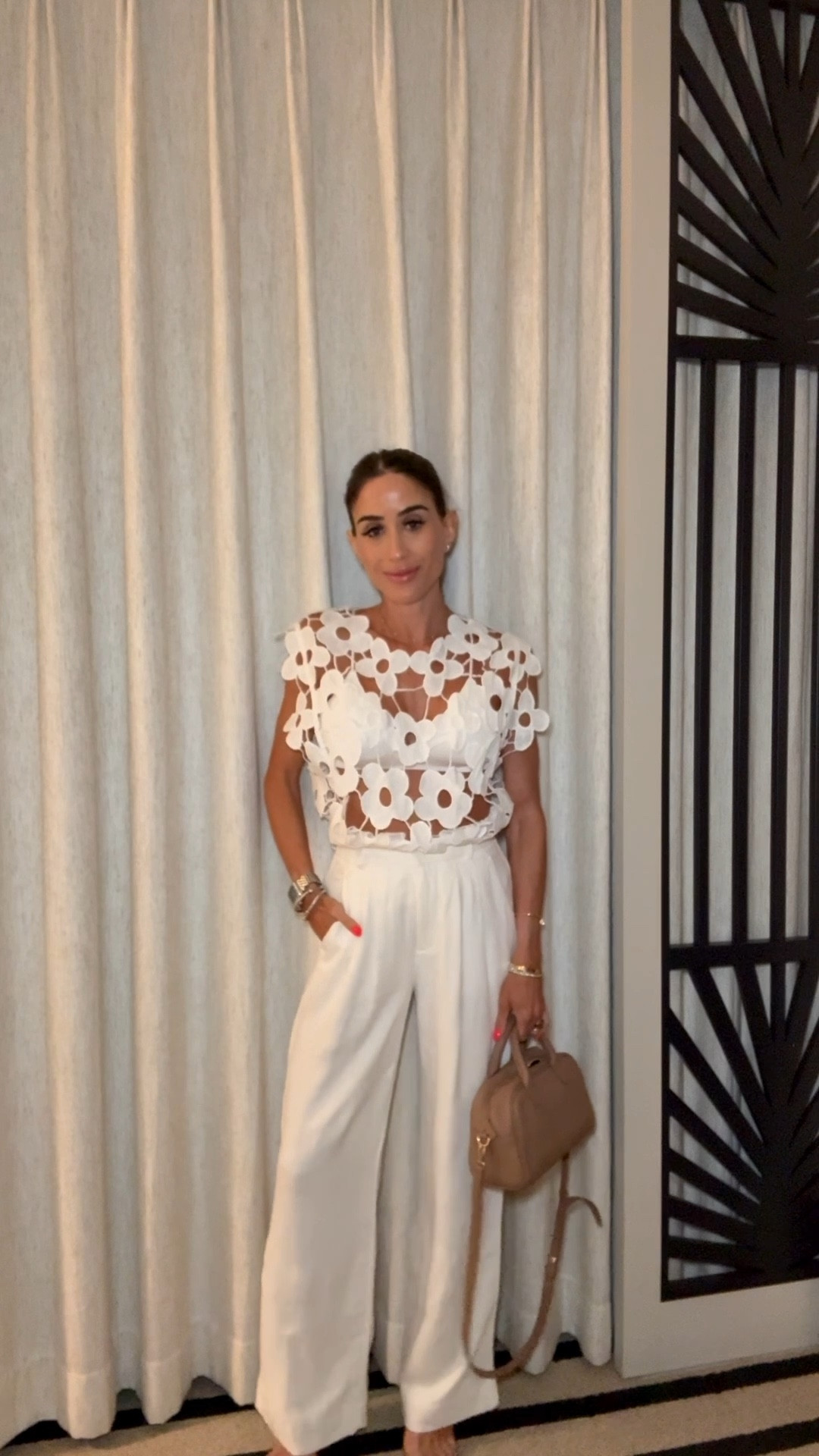 Chic most worn linen trouser pants size 23 short with fun white top that looks so high end wearing smallest size 
Vacation outfit, resort wear, Amazon finds 

#LTKootd #LTKPetite #LTKTravel