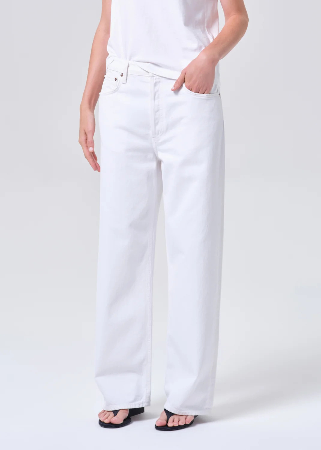 Low Slung Baggy 30.5" in Milkshake | AGOLDE