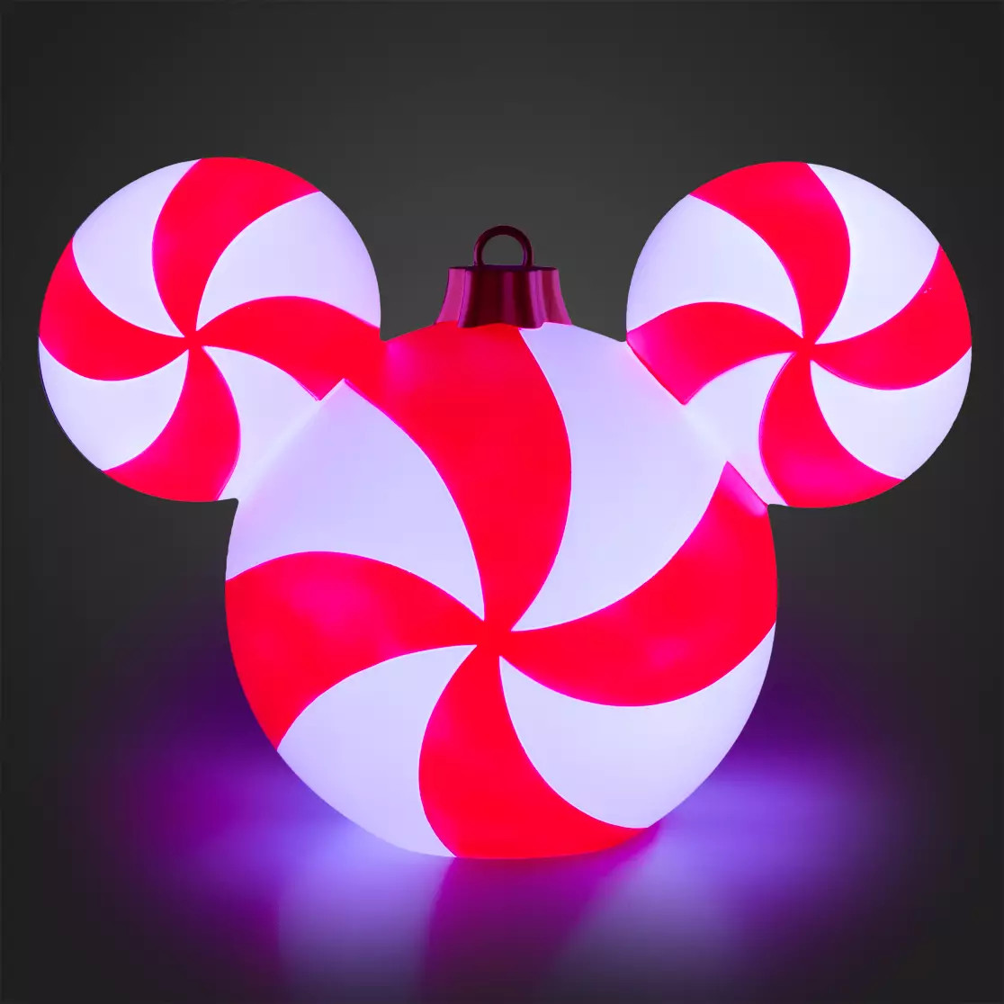 Mickey Mouse Icon Holiday Light-Up Decor – Large | Disney Store
