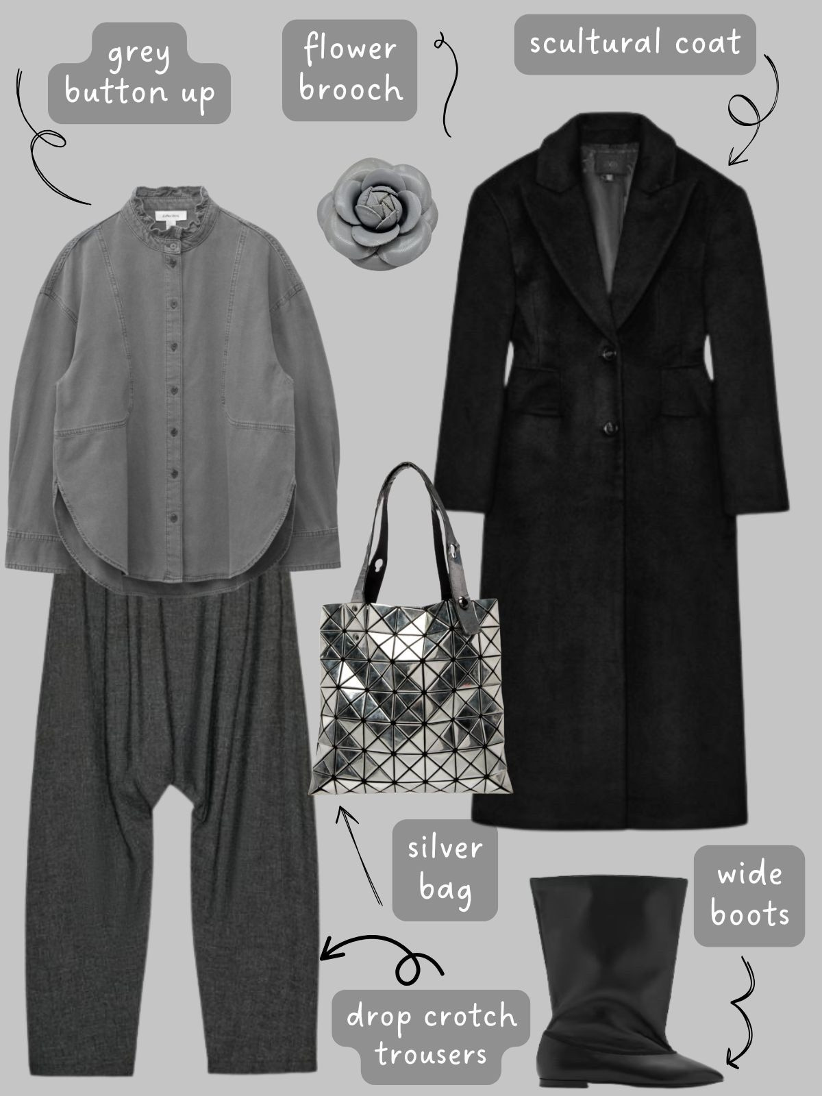 The edgy minimalist winter capsule wardrobe. Influenced by my love for Japanese designers. 

You can read the whole post and all of the outfit examples on my blog. 

#capsulewardrobe #capsule 

#LTKSeasonal #LTKOver40