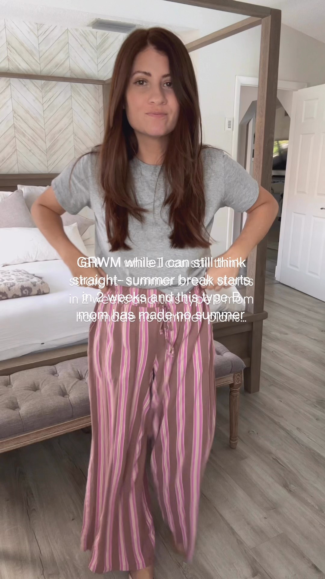 ✨GRWM before the house turns into a 24/7 snack bar and negotiation center!✨ {Comment SHOP} Two weeks until summer break and I’m savoring every peaceful moment. Moms, you feel me? 😅☕️

These super cute @americaneagle look for less pants are on major deal and you can catch me rocking these all summer long 🙌🏼 Wearing an XS! 

Follow for more honest mom moments, chaos in real-time, and occasional sanity-saving tips! Oh, and affordable fashion too!! 

Drop a 🙋🏻‍♀️ if you’re also mentally prepping for the chaos. What are you summer plans or something you are looking forward to? (Not me trying to come up with some last minute ideas 😊😉) 

MomLife
#MomHumor
#MomContent
#MomMode
SchoolIsAlmostOut
#MomSummerPrep
#CountdownToChaos
#affordablefashion #styleinspo #styleinspiration #styleinfluencer #casualstyle #summerstyle #shopltk

#LTKOver40 #LTKSeasonal #LTKStyleTip