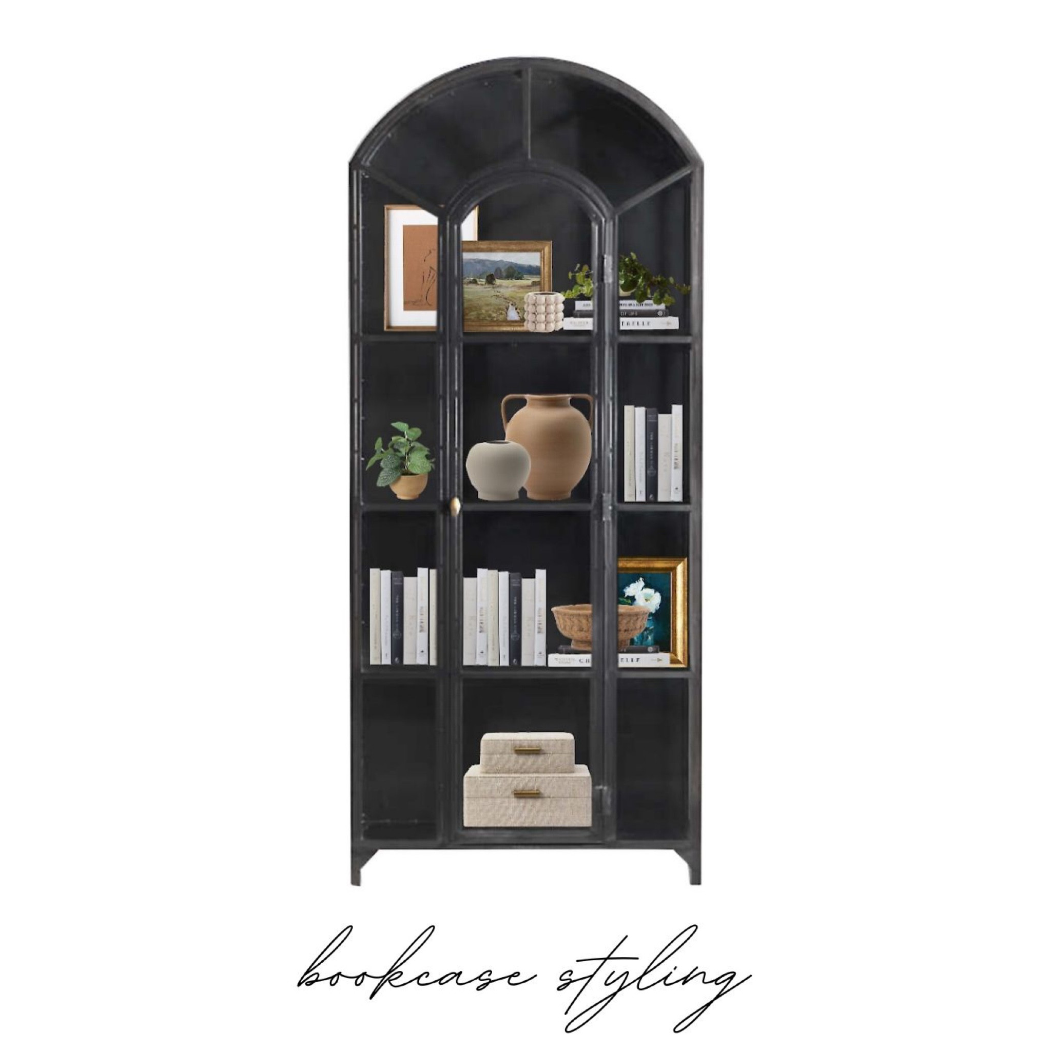 Bookcase decor 

#LTKSeasonal #LTKhome #LTKstyletip