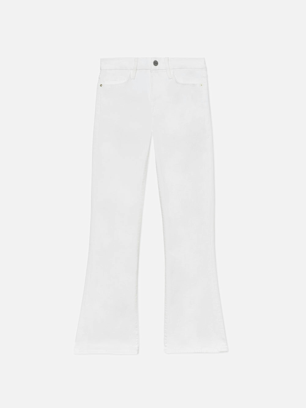 Le Crop Mini Boot -- Blanc | Frame Denim