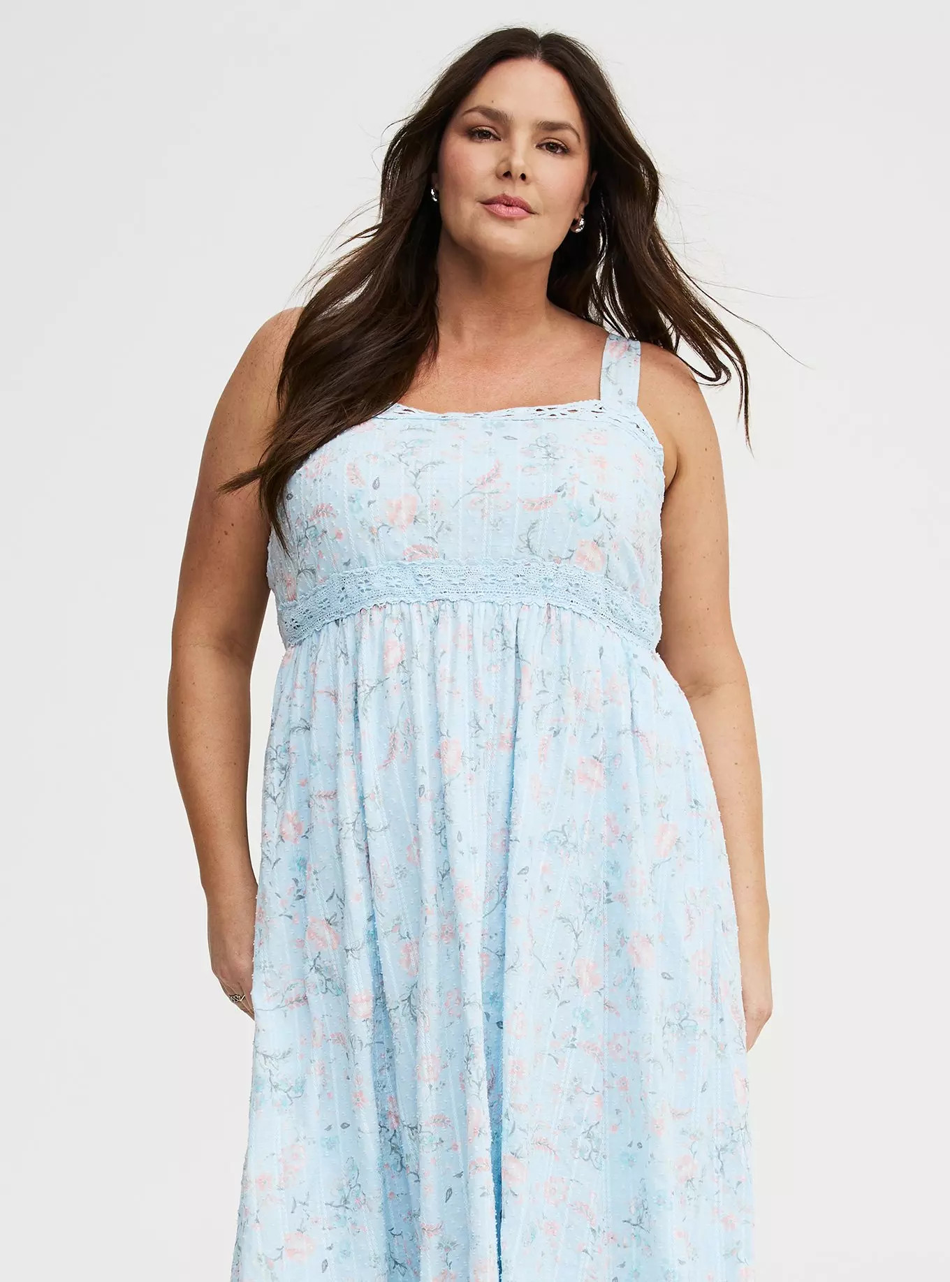 Square Neck Tea Length Dress | Torrid (US & Canada)