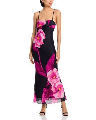 Floral Mesh Maxi Dress - Exclusive | Bloomingdale's (AU)