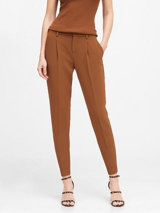 High-Rise Tapered Cropped Pant | Banana Republic (US)
