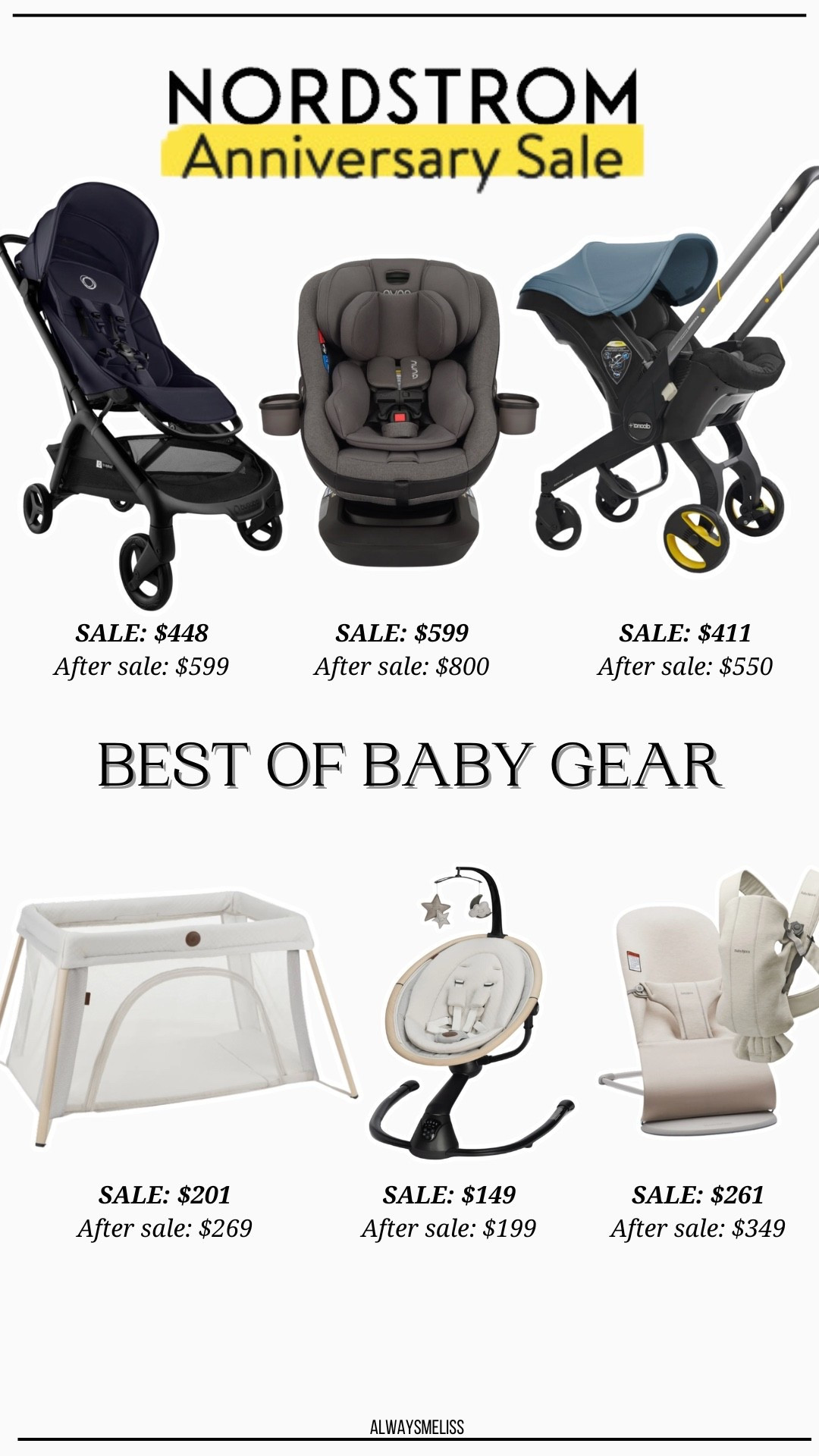 Some of my top NSALE picks for baby gear!

Baby
Nordstrom anniversary sale

#LTKBaby #LTKKids #LTKBump