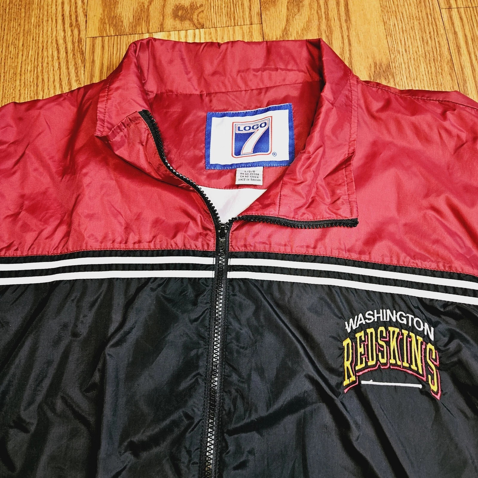 NFL Vintage Redskins (Washington Commanders) Jacket-Unisex Size L-Waterproof | eBay US
