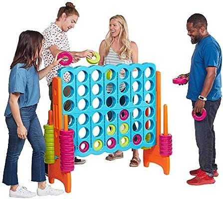 ECR4Kids Jumbo 4-to-Score Giant Game Set, Backyard Games for Kids, Jumbo Connect-All-4 Game Set, ... | Amazon (US)