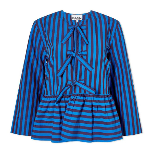 Striped Peplum Blouse, Port Royale | The Avenue