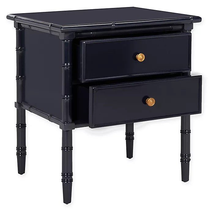 Safavieh Mina 2-Drawer Coastal Nightstand | Bed Bath & Beyond | Bed Bath & Beyond