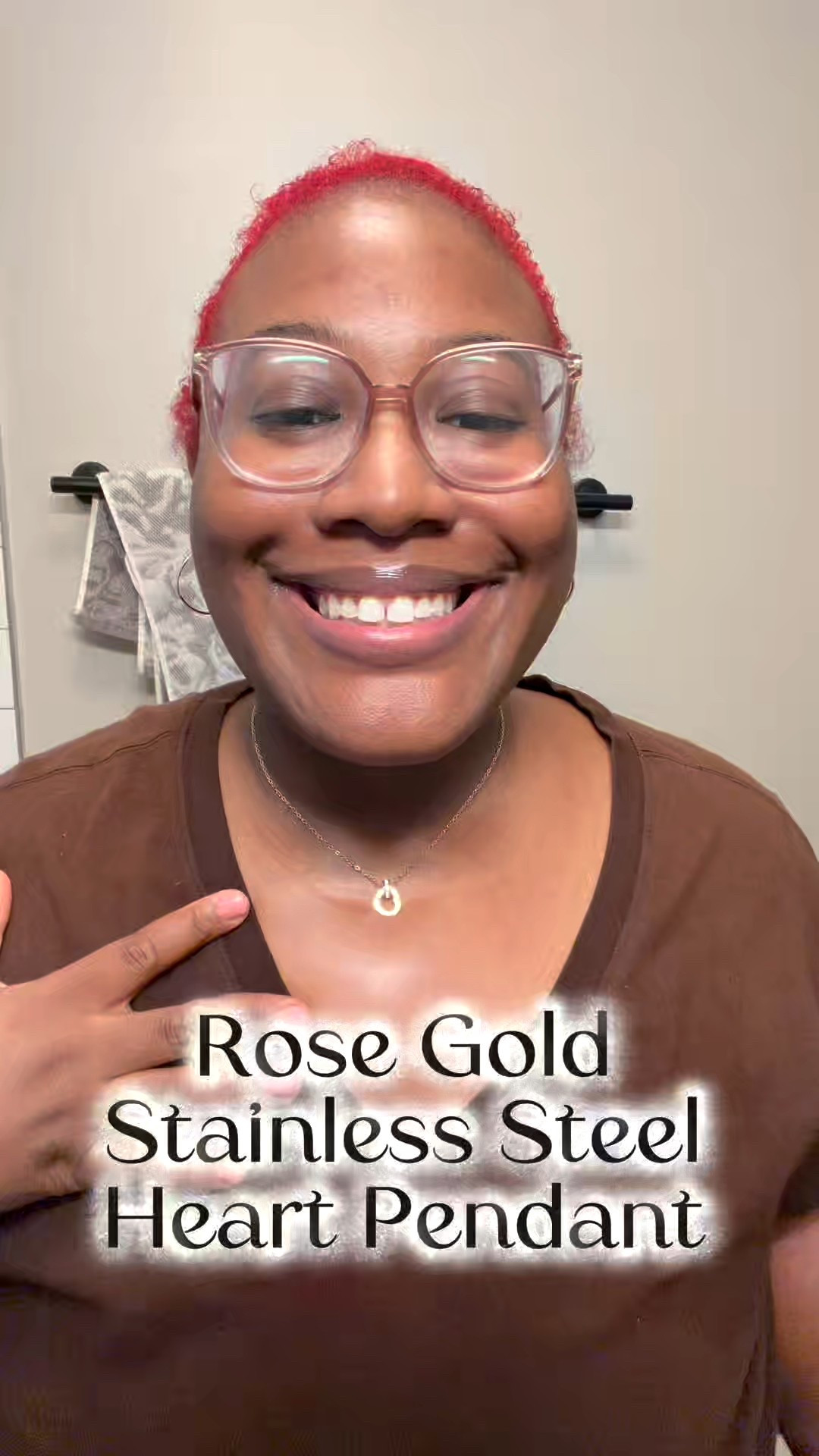 #paidlinks SHOP this item on my website in bio. So pretty for any occassion and would make the perfect gift for Valentine’s Day and the other time.  Super affordable and minimalist this could be a great gift to give to yourself. 
.
.
#valentinesday
#rosegoldjewelery 
#amazonfinds 
#affordablejewelery 

#LTKBeauty #LTKWedding #LTKValentine