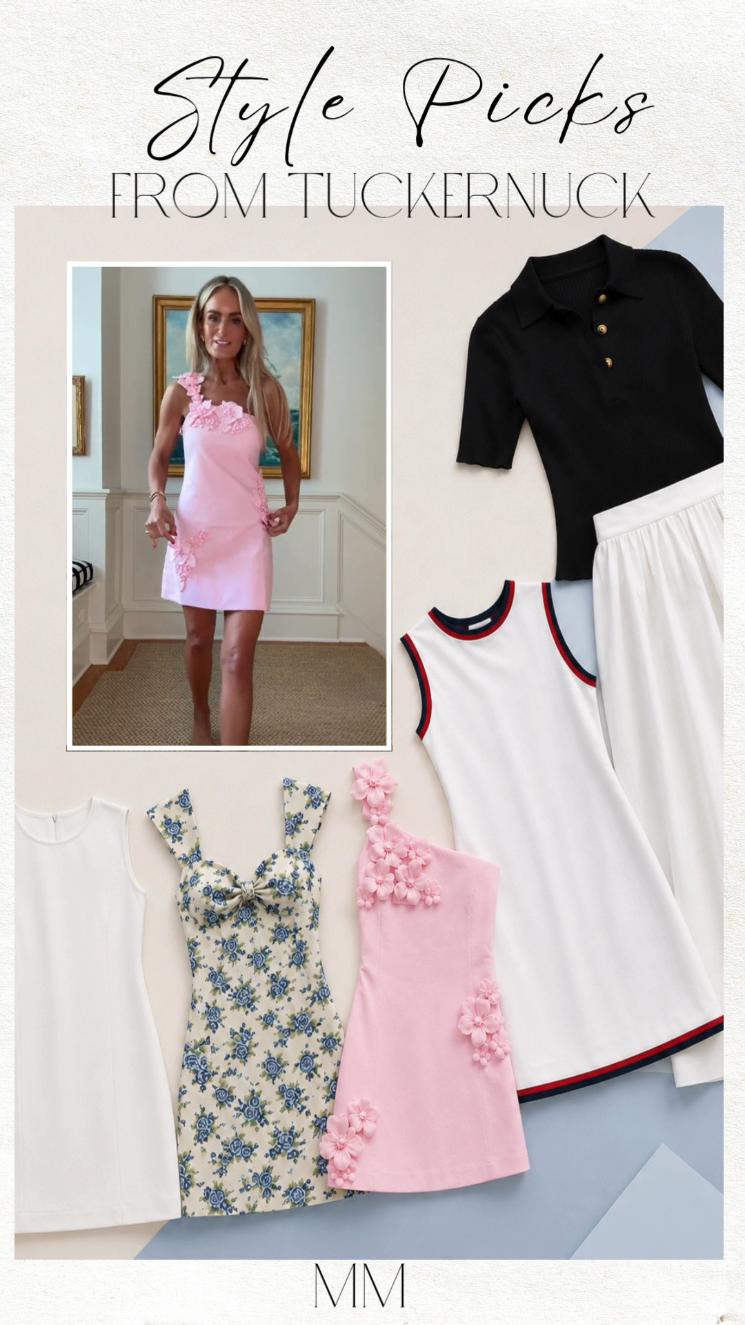 Tuckernuck has some of the best elevated summer staples right now!

From chic white dresses to feminine floral prints, polished knit tops, and timeless separates, these are the pieces I’m loving for an effortless summer wardrobe. Whether you’re dressing for vacation, brunch, a summer party, or everyday style, these classic finds will stay in your closet for years to come.

Which piece is your favorite?

[Tuckernuck style, Tuckernuck finds, Tuckernuck dresses, summer fashion, summer outfit ideas, white dress outfit, coastal chic style, old money aesthetic, feminine fashion, resort wear, vacation outfits, classic style, capsule wardrobe, elegant summer outfits, women’s fashion]

#LTKOver40 #LTKootd #LTKTravel