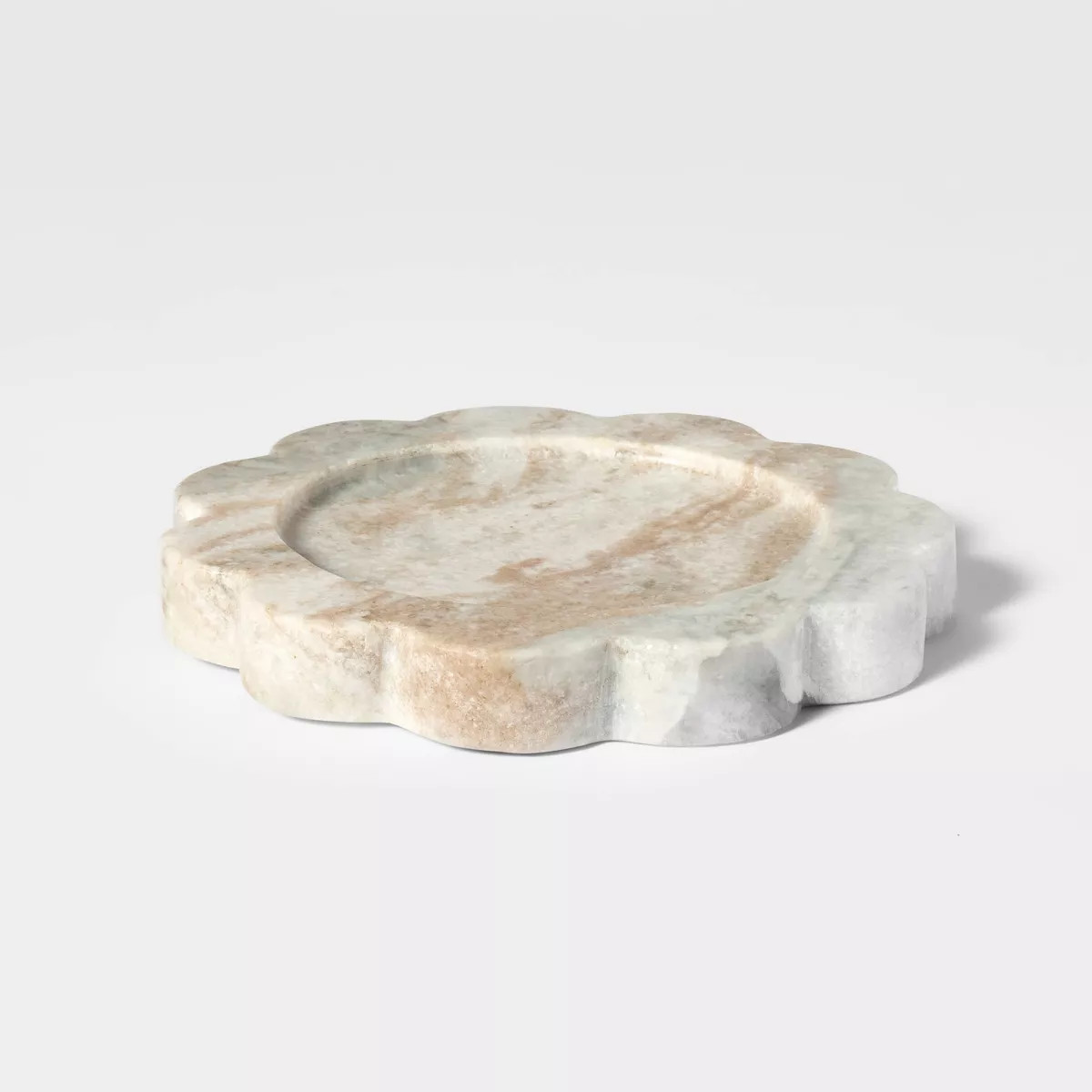 Marble Candle Tray Gray - Threshold™ designed with Studio McGee | Target